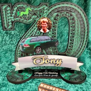 70th birthday key.