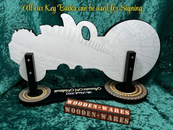 wooden key backs collection