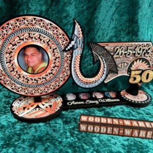 Variety of key wooden hook designs