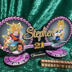 Natural wood key with a simple aesthetic