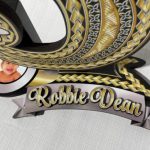 Handcrafted key with polished finish