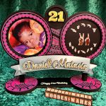 Custom wooden key with a rustic look