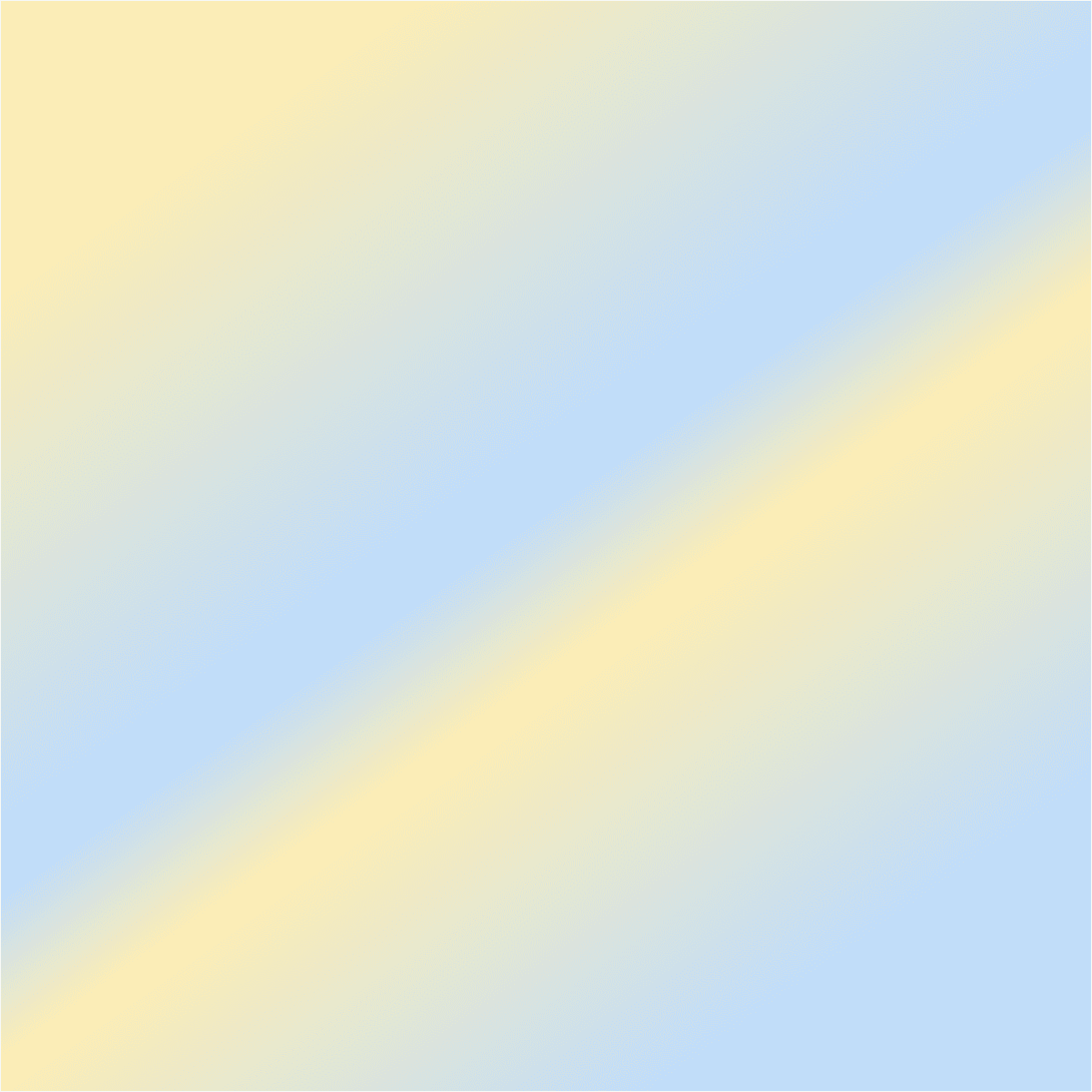 Pastel Yellow-Blue